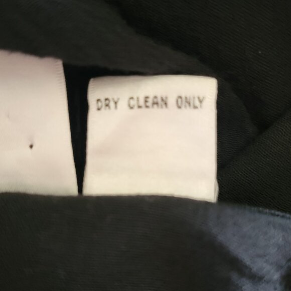 Vintage 90s OPTIONS Worthington Women’s M Rayon Blouse Black Abstract Celestial - Picture 10 of 10